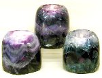 fluorite candleholders