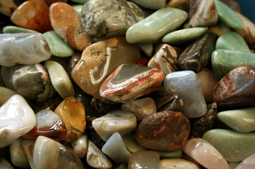 tumbled stones